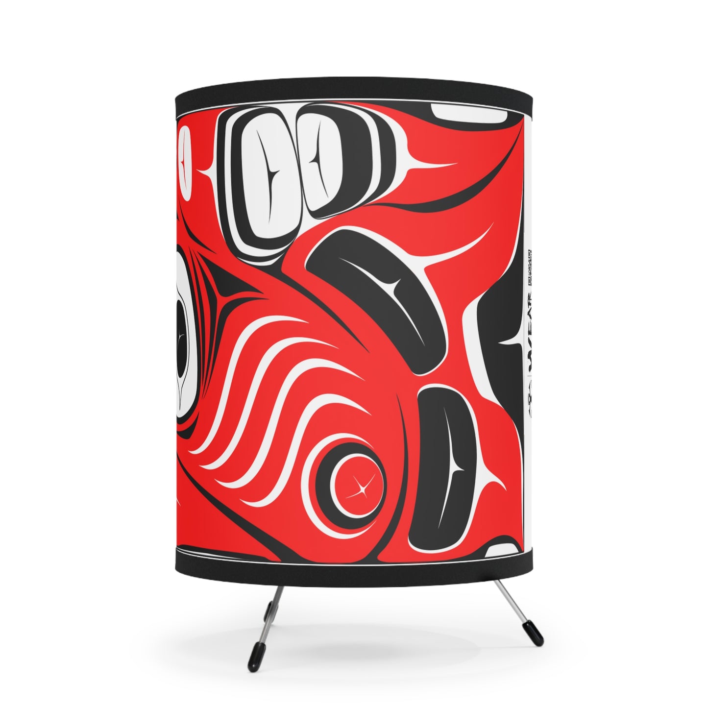 Copy of Baby Orca Tripod Lamp with High-Res Printed Shade, US\CA plug