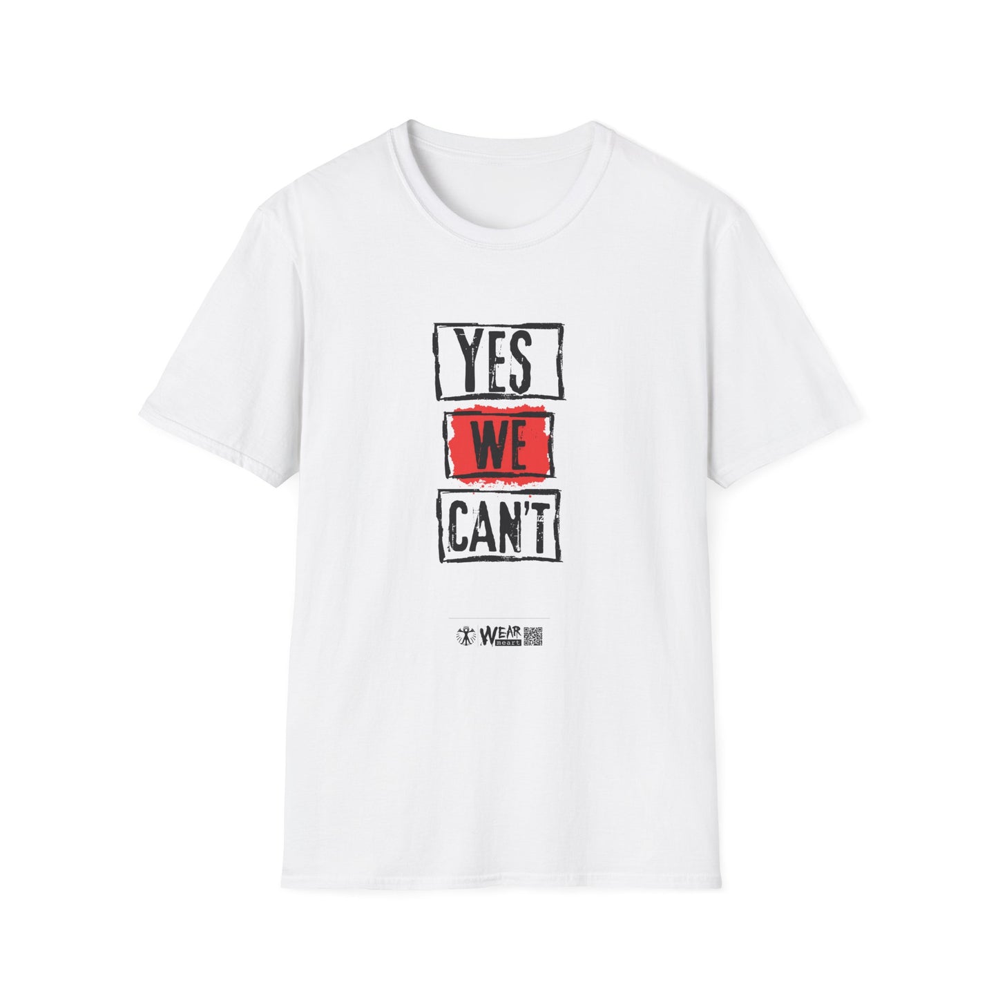 Yes We Can't Unisex 1PO Softstyle T-Shirt