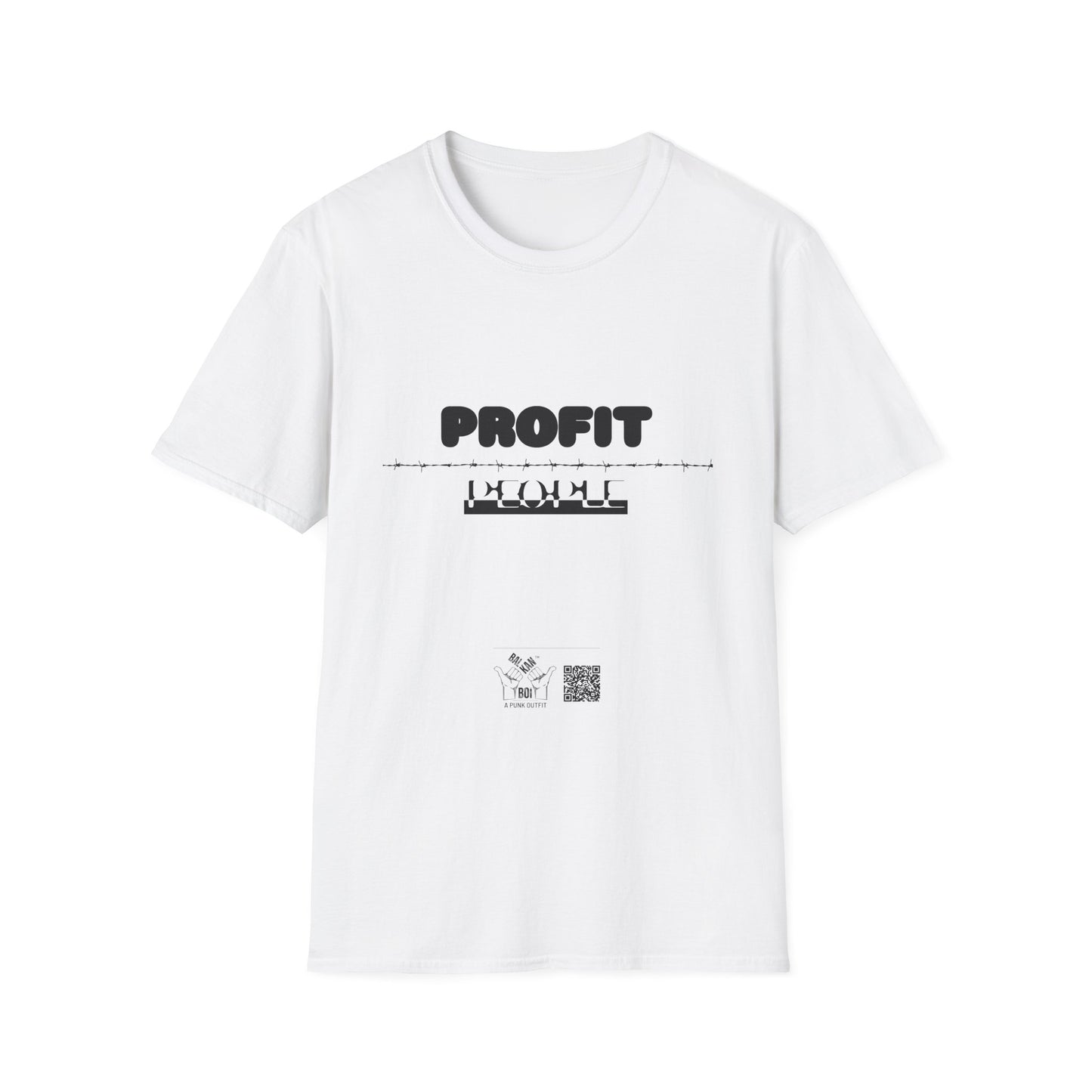 Profit Over People Unisex Softstyle T-Shirt