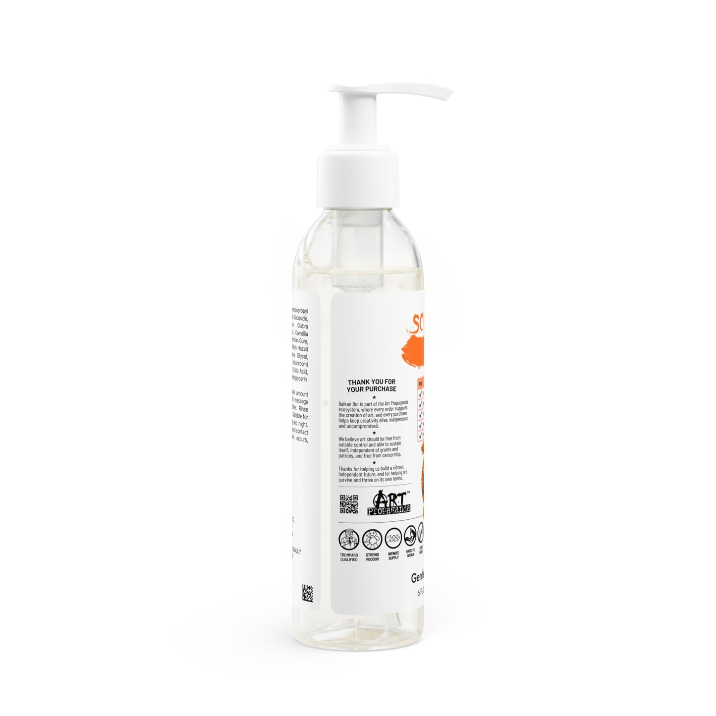 Orange Schmear Gel