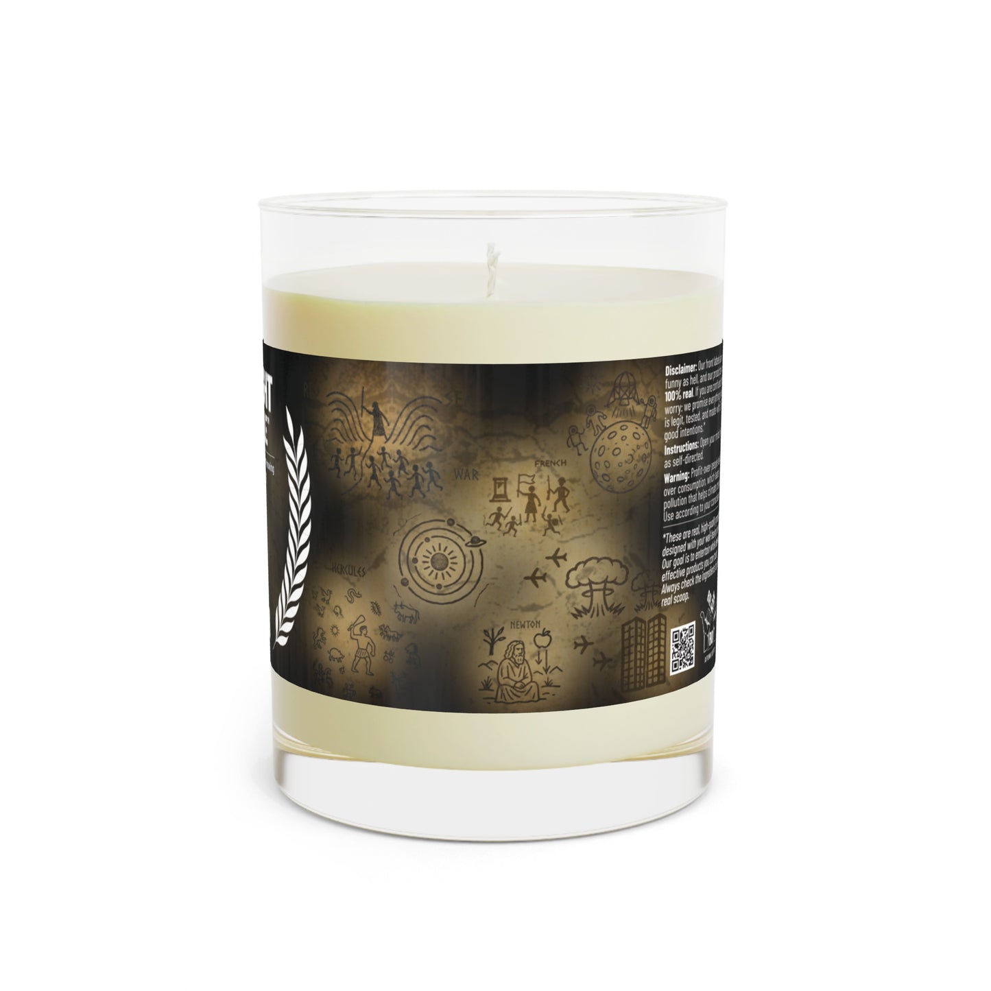 Scented Candle - Full Glass, 11oz | Unique Decor, Aromatherapy Gift, Home Fragrance, Relaxing Ambiance, Nature-Inspired Collection
