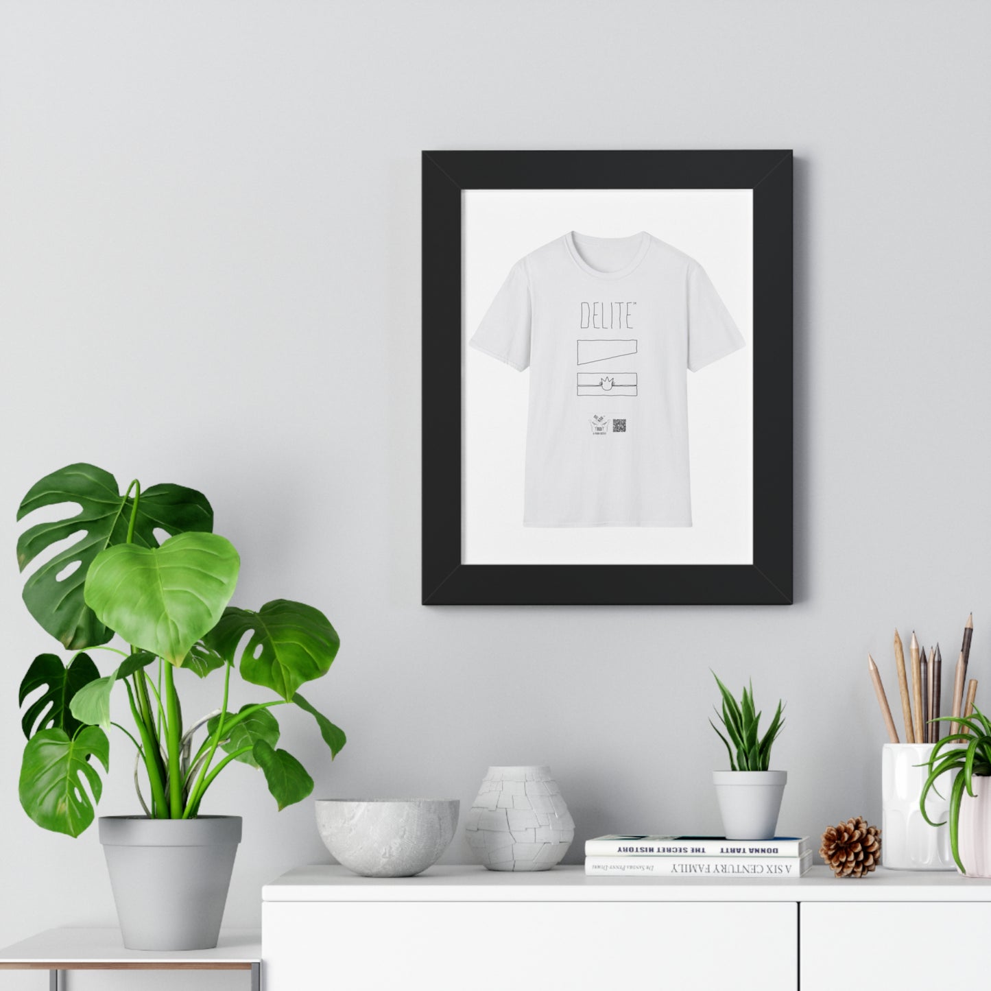 Delite Framed Poster 11x14 in
