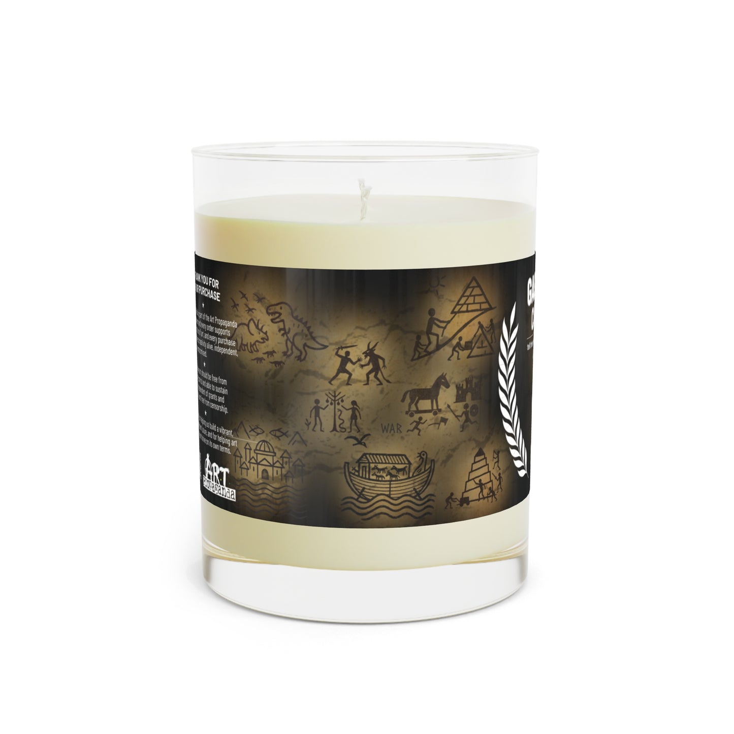 Scented Candle - Full Glass, 11oz | Unique Decor, Aromatherapy Gift, Home Fragrance, Relaxing Ambiance, Nature-Inspired Collection