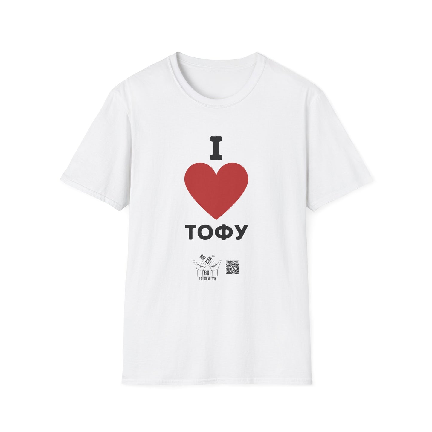 I Love Tofu Unisex Softstyle T-Shirt