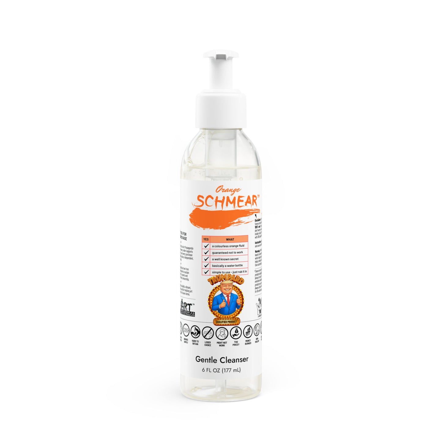 Orange Schmear Gel