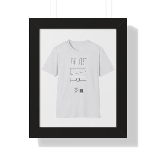 Delite Framed Poster 11x14 in