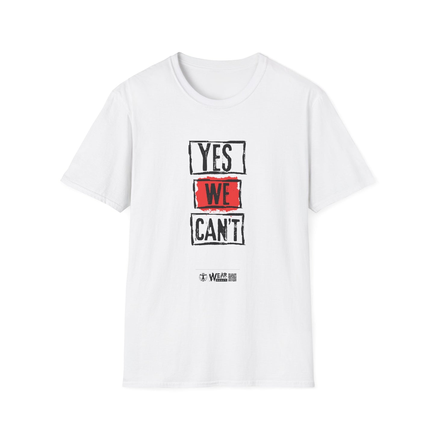 Yes We Can't Unisex 1PO Softstyle T-Shirt