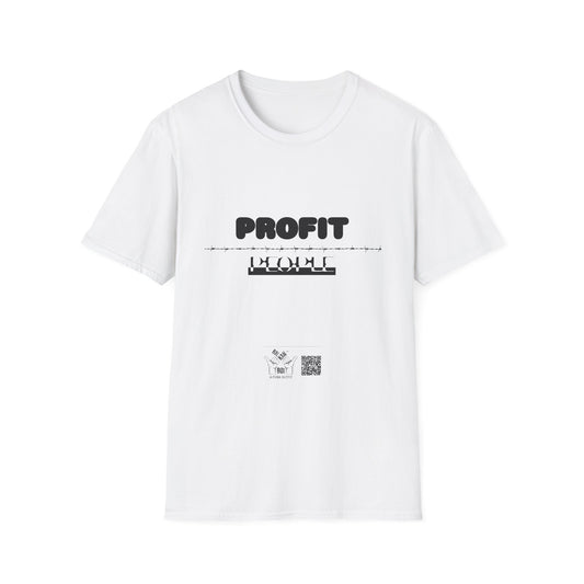 Profit Over People Unisex Softstyle T-Shirt