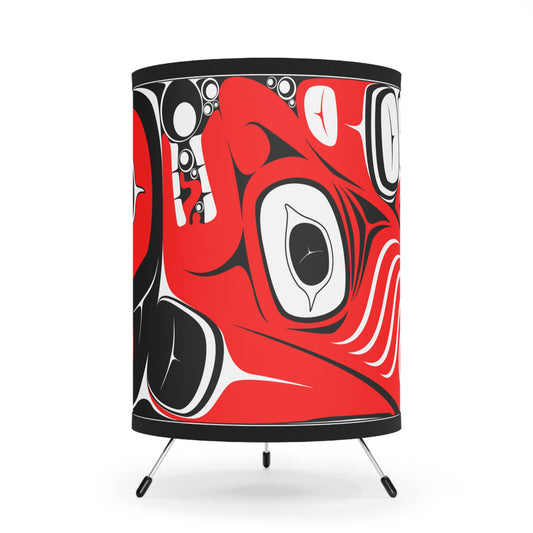 Copy of Baby Orca Tripod Lamp with High-Res Printed Shade, US\CA plug