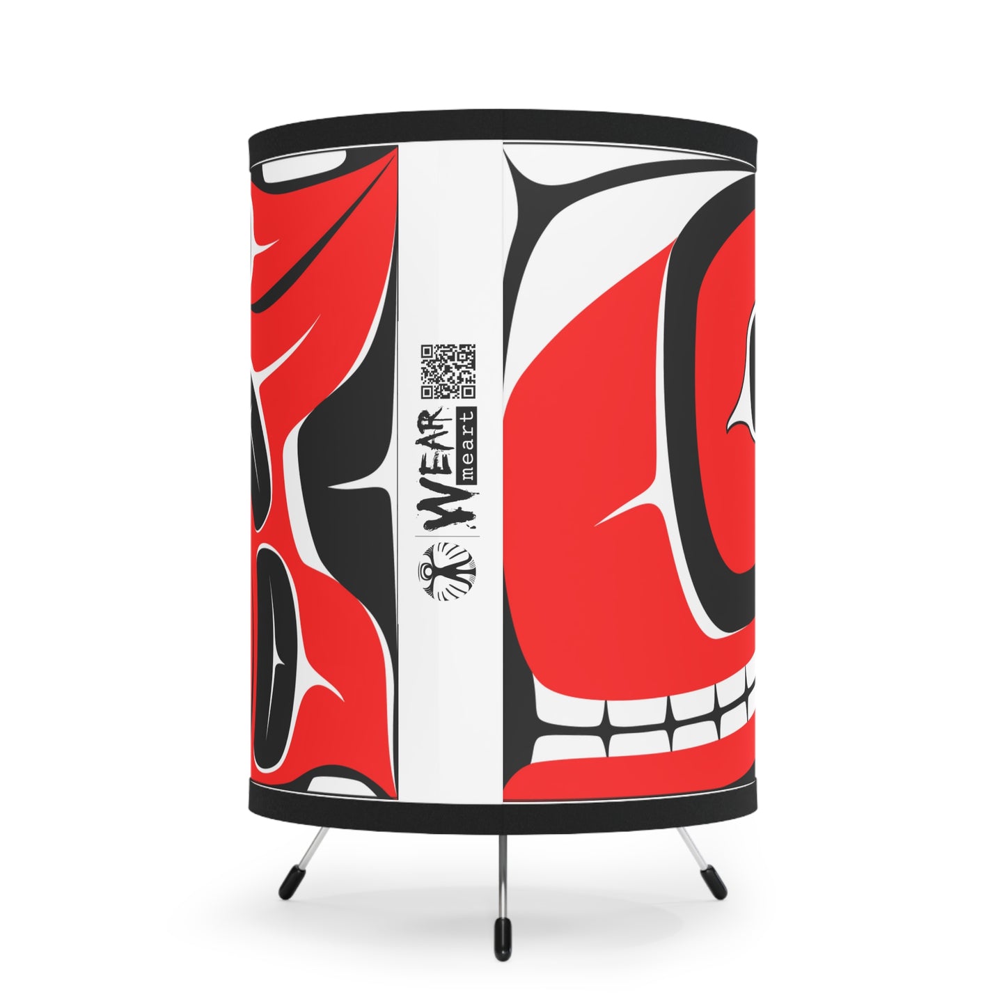 Copy of Baby Orca Tripod Lamp with High-Res Printed Shade, US\CA plug