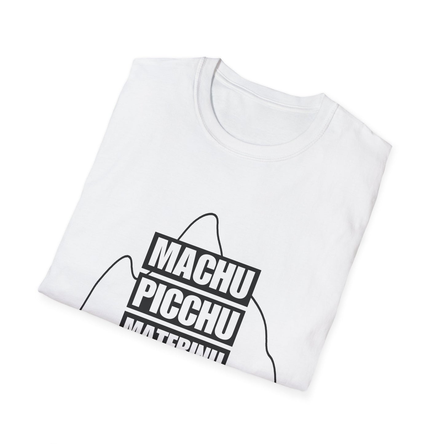 Machu Picchu Materinu Unisex Softstyle T-Shirt