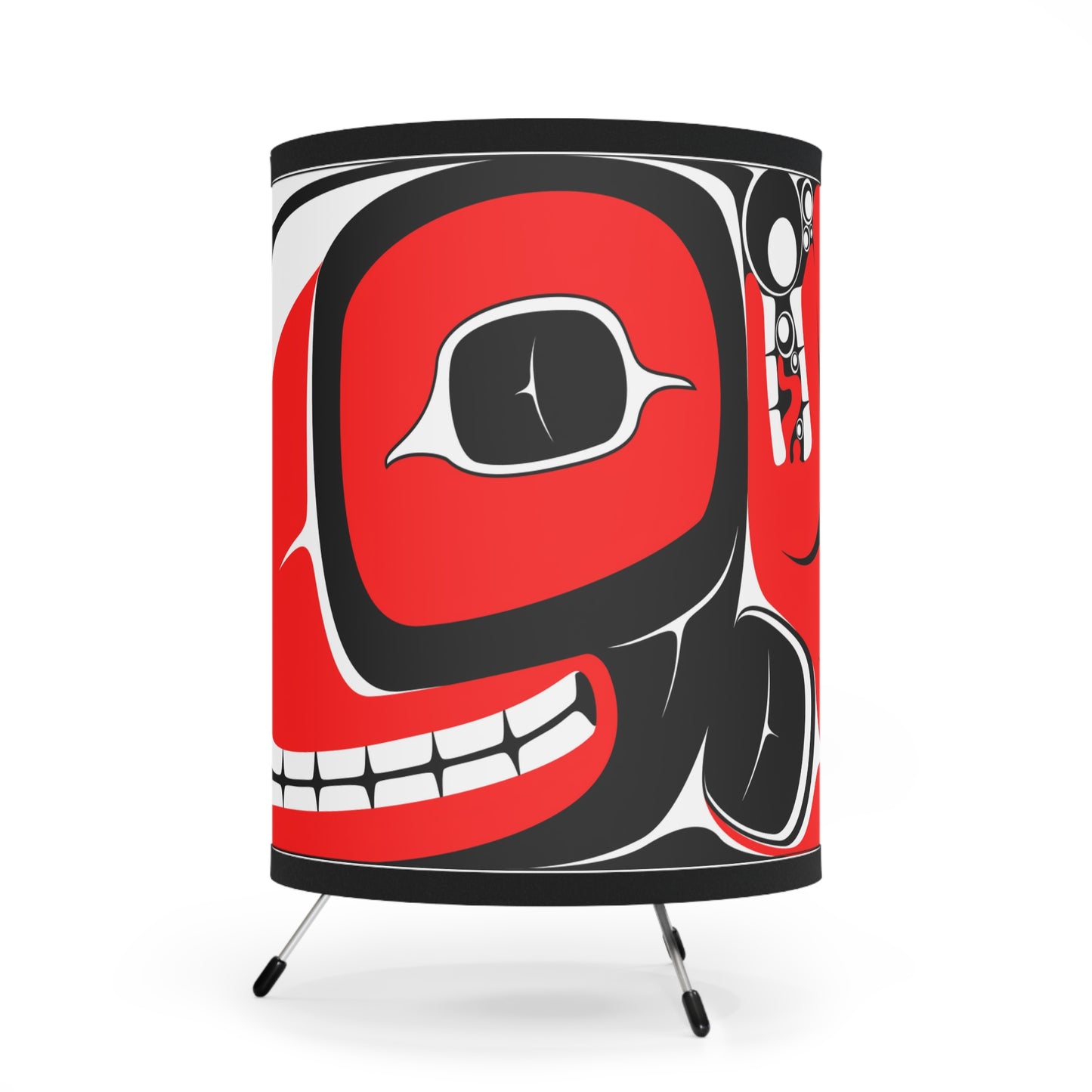 Copy of Baby Orca Tripod Lamp with High-Res Printed Shade, US\CA plug