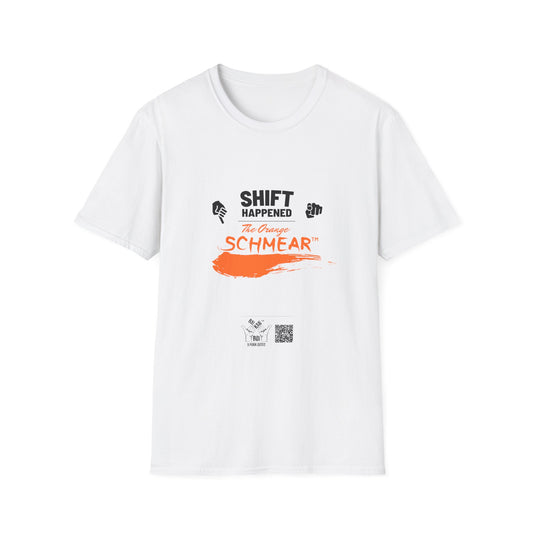 The Orange Schmear Unisex Softstyle T-Shirt